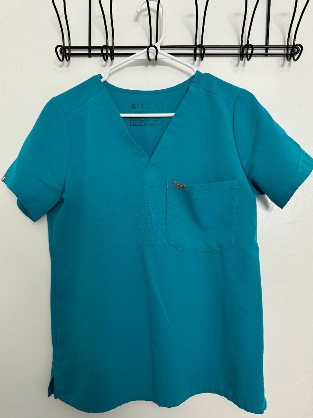 Figs Scrub Top - S